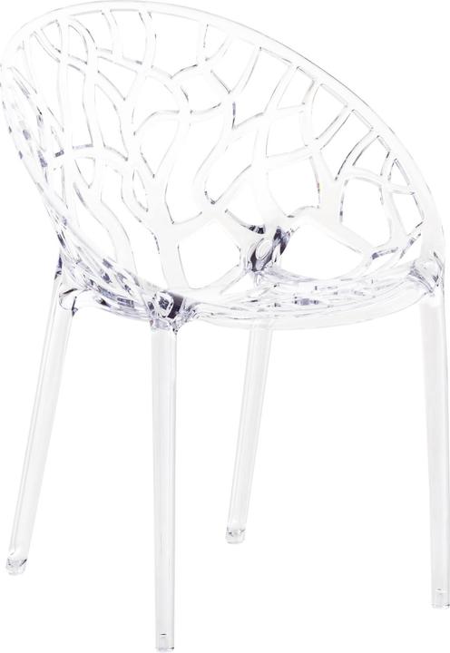 Actual product image CLP CRYSTAL stacking chair, transparent