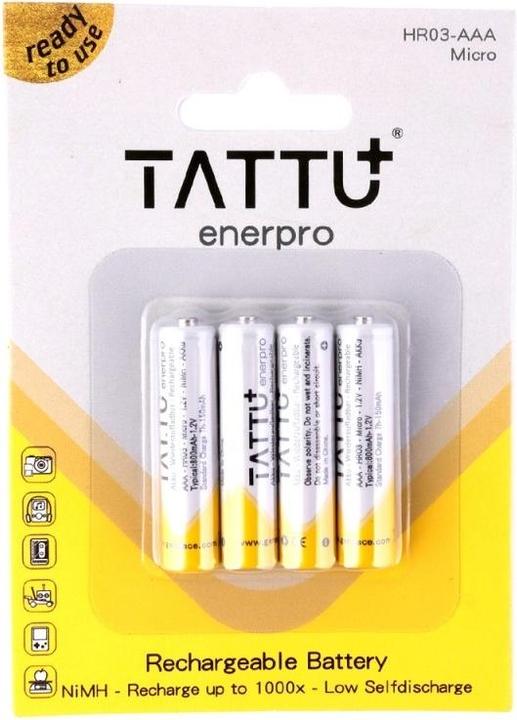 Produktbild Tattu NiMH AAA Zellen 800mAH (AAA)