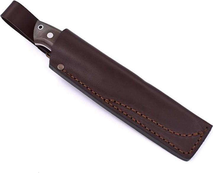 Image du produit Brisa Trapper 115 Green Micarta Scandi Bushcraft (11.50 cm)