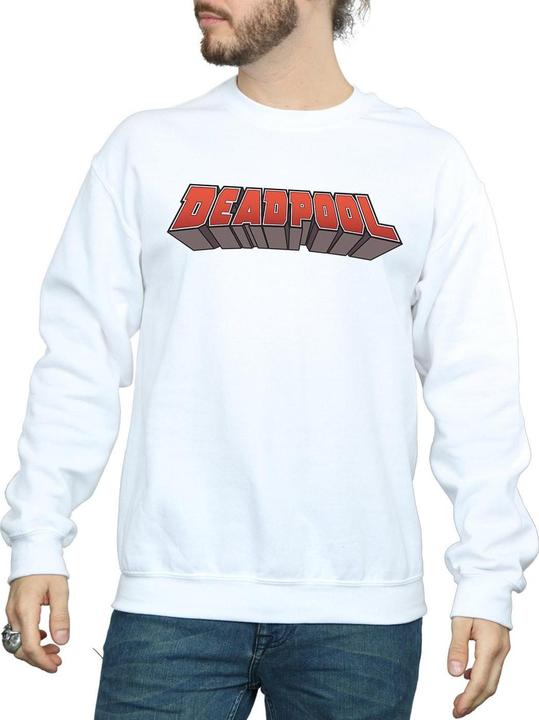 Produktbild Deadpool Text Logo Sweatshirt (L)