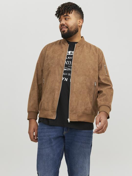 Produktbild Jack & Jones Wildlederimitat Plus Size Jacke (XXL)