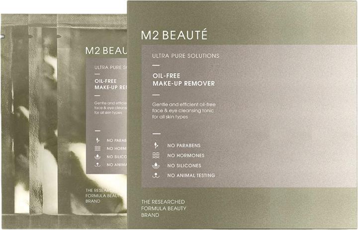 Immagine prodotto M2 Beauté M2Beauté - Tamponi struccanti per occhi senza olio (Panni pulizia, 10.50 ml)