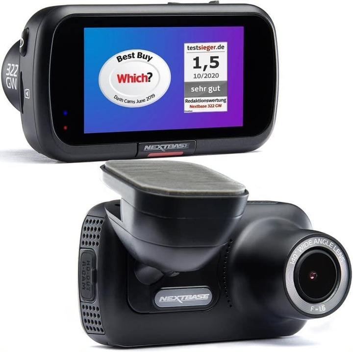 Actual product image Nextbase 322GW (GPS receiver, Wi-Fi, HD)