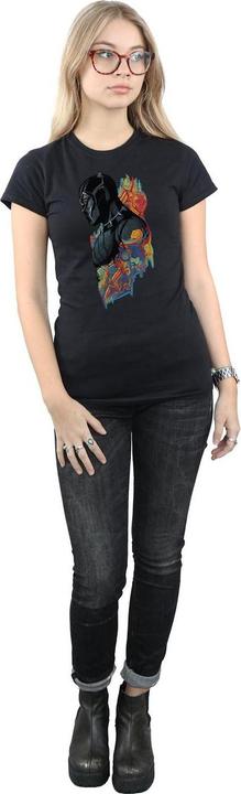 Immagine prodotto Maglietta in cotone con profilo Pantera Nera Donna/Ladies (M)