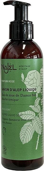 Image du produit Najel Savon Alep liquide à la rose (Savon liquide, 200 ml)