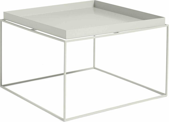 HAY COFFEE TRAY TABLE side table light grey (60 x 60 x 39 cm)