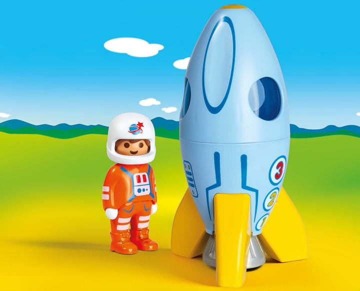 Produktbild Playmobil Astronaut mit Rakete (70186)