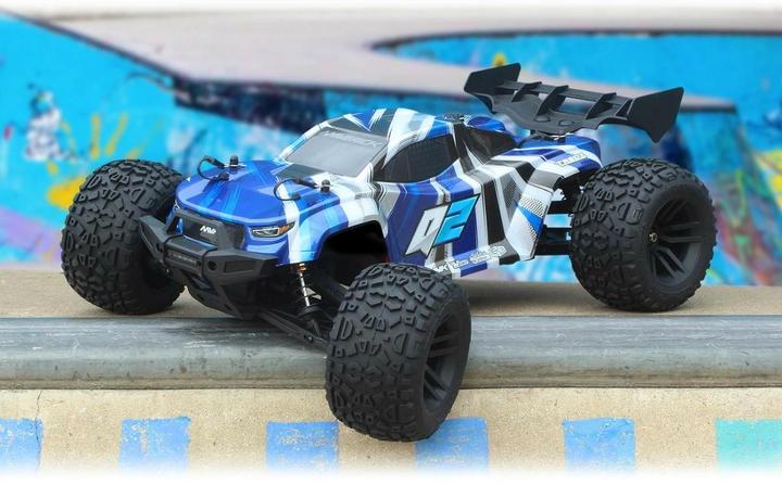 Image du produit Maverick Quantum2 XT 1:10 Stadium Truck - Bleu (Avec radio, batterie non-incluse) (RTR Prêt à fonctionner)