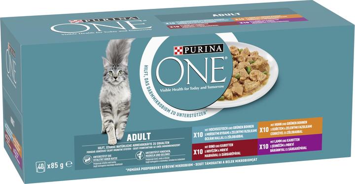 Purina ONE Adult (Adult, 40 Stk., 3800 g)