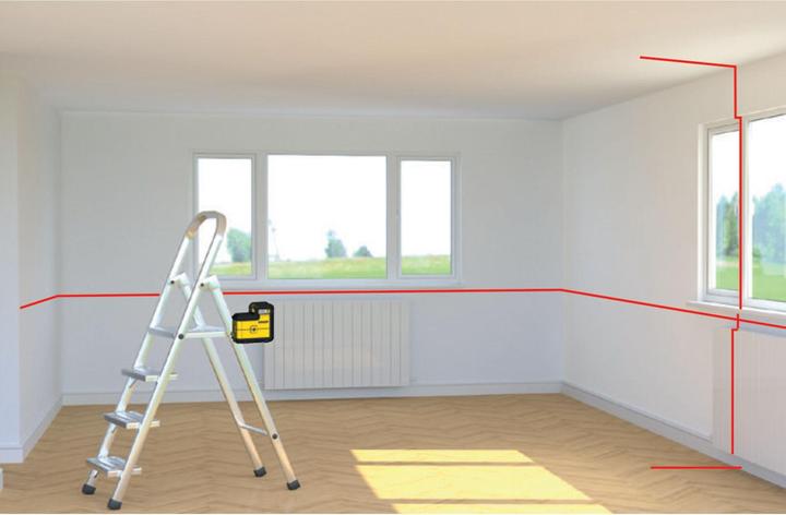 Actual product image Black & Decker Self leveling line laser