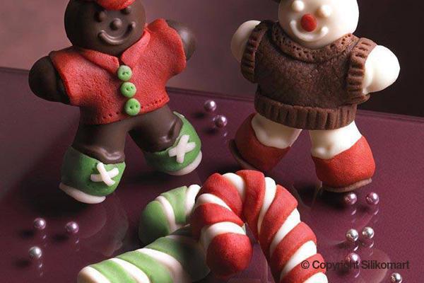 Produktbild Silikomart SF106 Gingerbread Man Silikonform