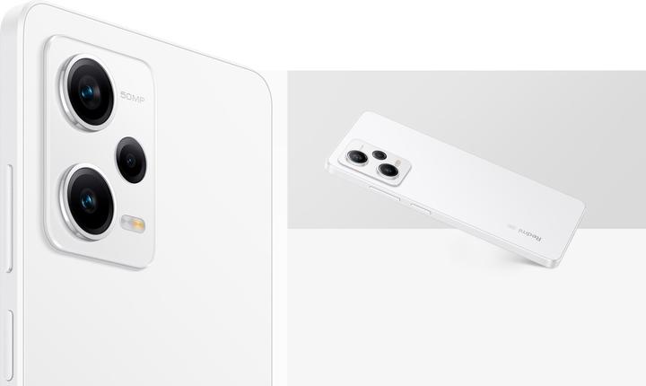 Actual product image Xiaomi Redmi Note 12 Pro 5G (8GB) (128 GB, Polar White, 6.67", Dual SIM, 50 Mpx, 5G)