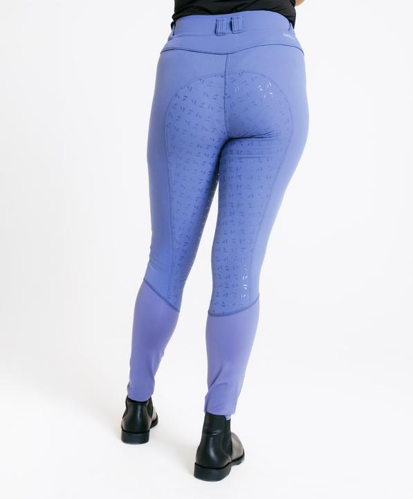 Image du produit Fouganza Pantalon équitation full grip femme - 900 bleu comète (XL)