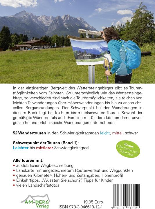 Produktbild Wanderführer Garmisch-Partenkirchen Band 1 (Deutsch, Susi Plott, Günter Durner, 2021)