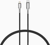 Immagine prodotto Cygnett Cavo blindato da Lightning a USB-C 2M - Nero (2 m, USB 3.0, 30 W)