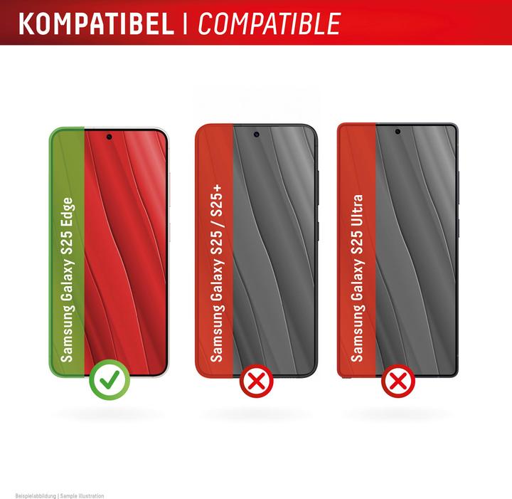 Produktbild Displex Real Glass + (1 Stück, Samsung Galaxy S25 Edge)
