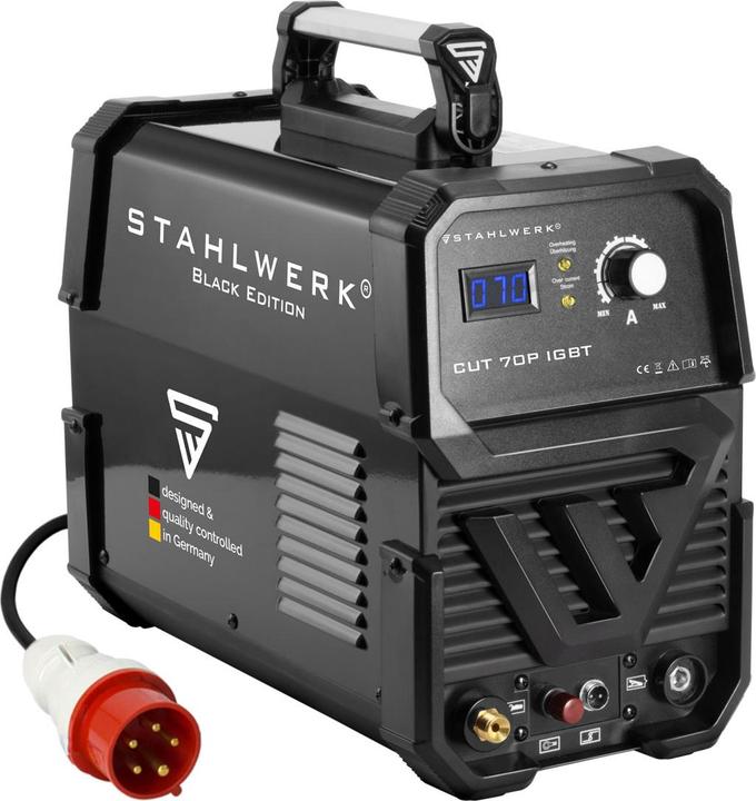 Produktbild Stahlwerk Plasmaschneider CUT 70 P IGBT mit 70 Ampere und Pilot-Zündung