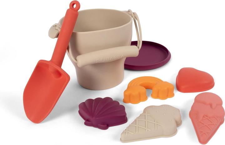 Produktbild Filibabba Silikon Strandset - Strandliebe