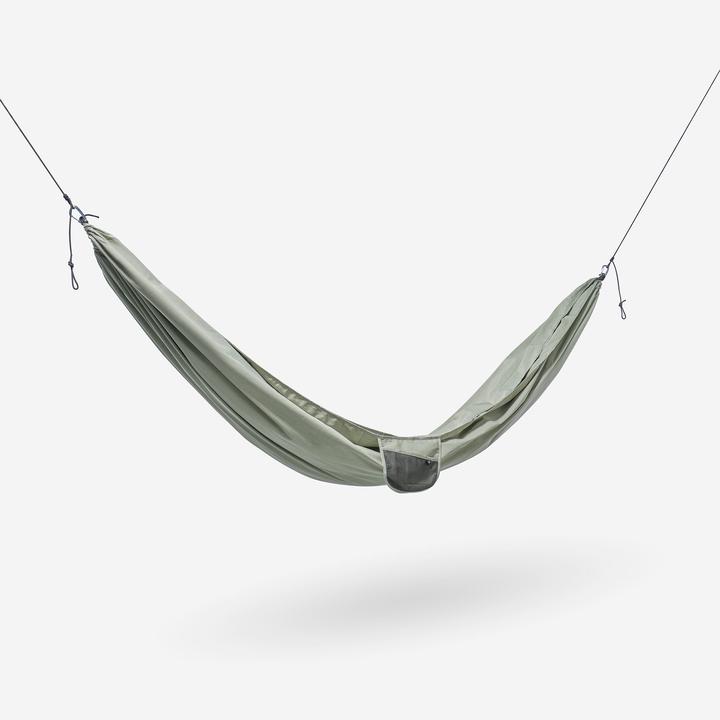 Actual product image Quechua Hängematte Ultim Comfort Polybaumwolle 350 × 180 cm für 2 Personen (220 kg)