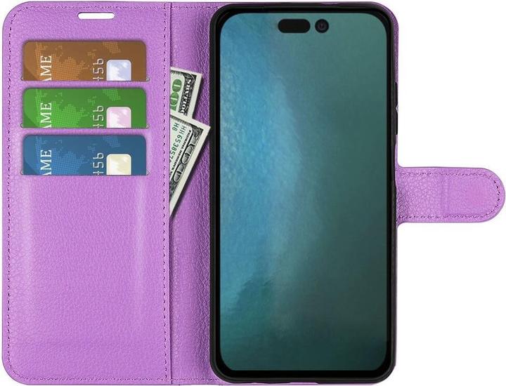 Immagine prodotto Cover-Discount iPhone 14 Pro - Custodia in pelle viola (Apple iPhone 14 Pro)