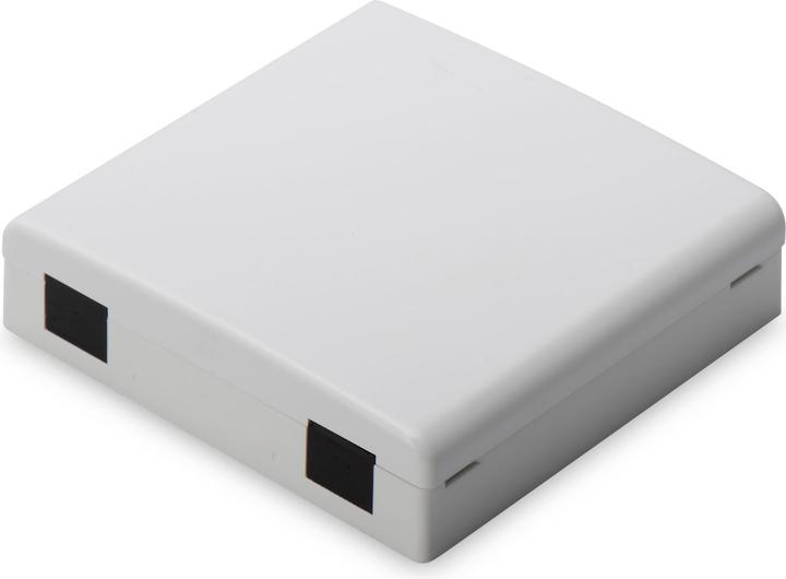 Digitus Anschlussdose (FTTH) für 2x SC Simplex, LC Duplex 2x Spleisshalter Farbe (RAL 7035)