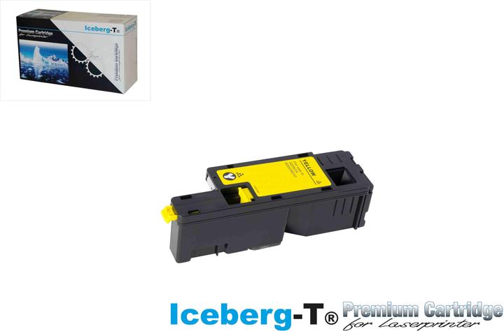 Actual product image Iceberg-T Toner Xerox Phaser 6000 1'000 pages, yellow (Y)