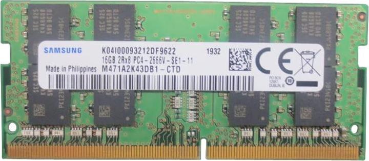 Actual product image Lenovo 01AG856 Memory module GB DDR4 (1 x 16GB, 2666 MHz, DDR4-RAM, SO-DIMM)