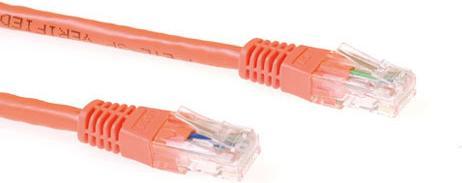 Produktbild CAT6A UTP 5m 5m Cat6a U/UTP (UTP) Orange Netzwerkkabel (U/UTP, CAT6a, 5 m)