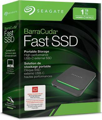 Produktbild Seagate BarraCuda Fast SSD (1000 GB)