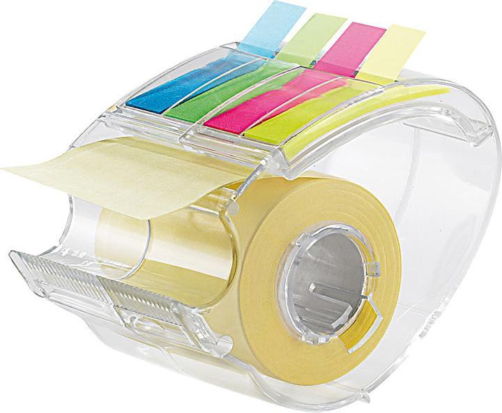 Immagine prodotto Pearl Dispenser per note adesive con rotolo da 10 m e 80 strisce adesive per indice