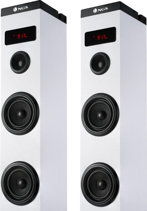 Image du produit NGS SKY CHARM Microsystème audio domestique 50 W blanc