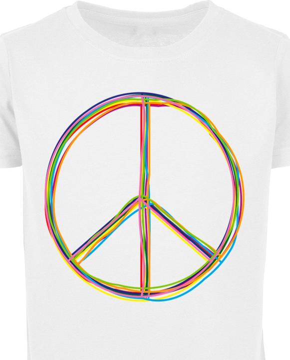 Produktbild Merchcode Girls Peace - Multicolor Short Sleeve Tee - 167905 (134)