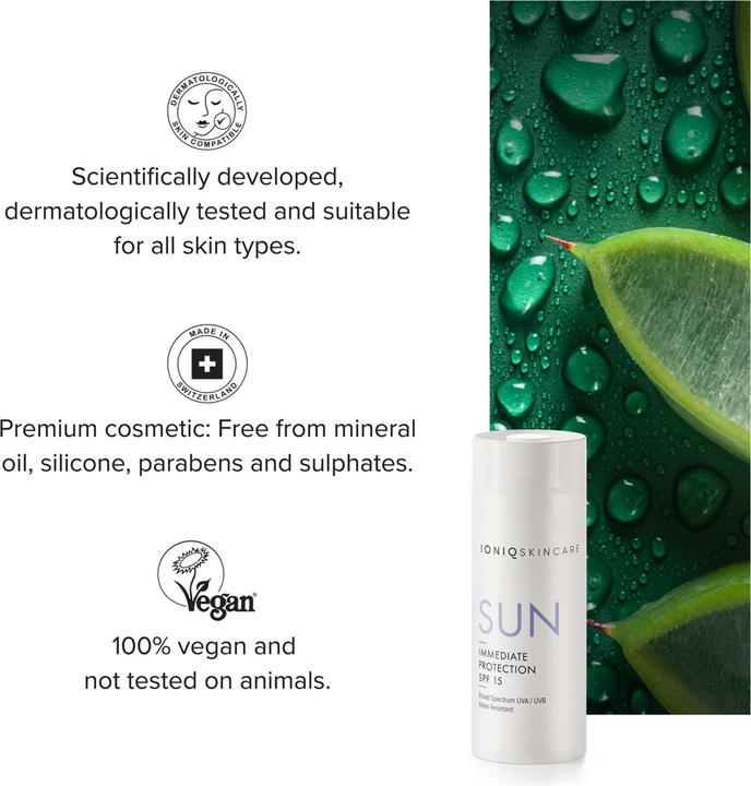 Produktbild IONIQ - Sun SPF 15 Kartusche (Sonnencreme, SPF 15)