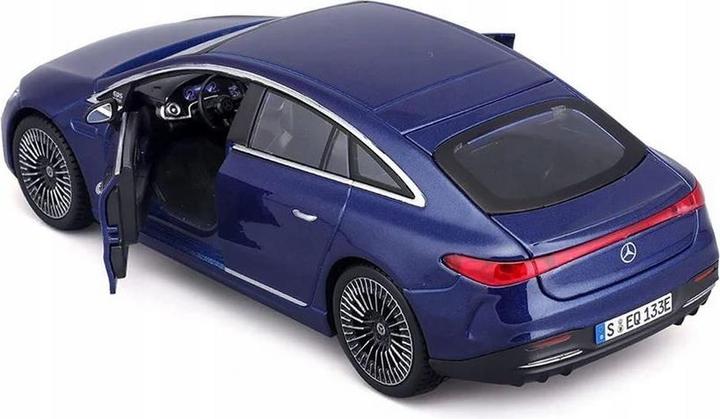 Produktbild Maisto Mercedes EQS, blau 1:24 Modellauto