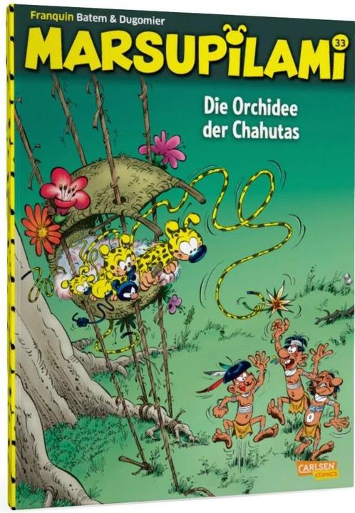 Image du produit Marsupilami 33: Die Orchidee der Chahutas (Allemand, Dugomier, André Franquin, 2023)