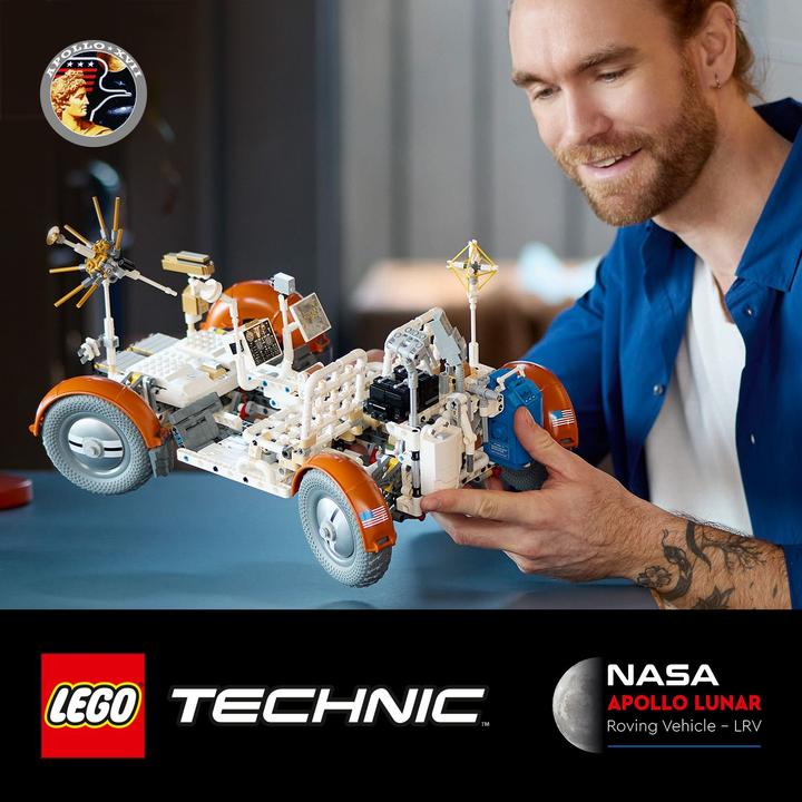 Immagine prodotto LEGO Veicolo roving lunare (LRV) Apollo della NASA (42182, LEGO Technic)