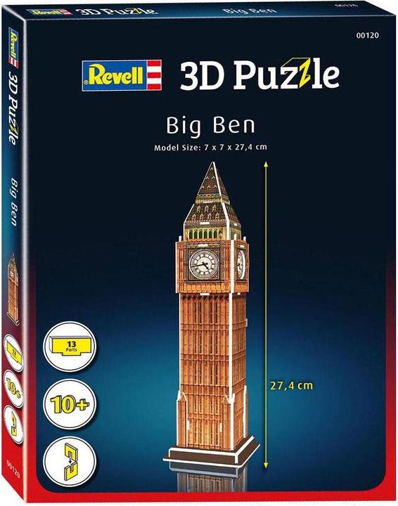 Produktbild Revell 3D-Puzzle Big Ben (13 Teile)