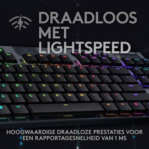 Produktbild Logitech G Gaming G915 TKL (Eng. Int., Kabellos)