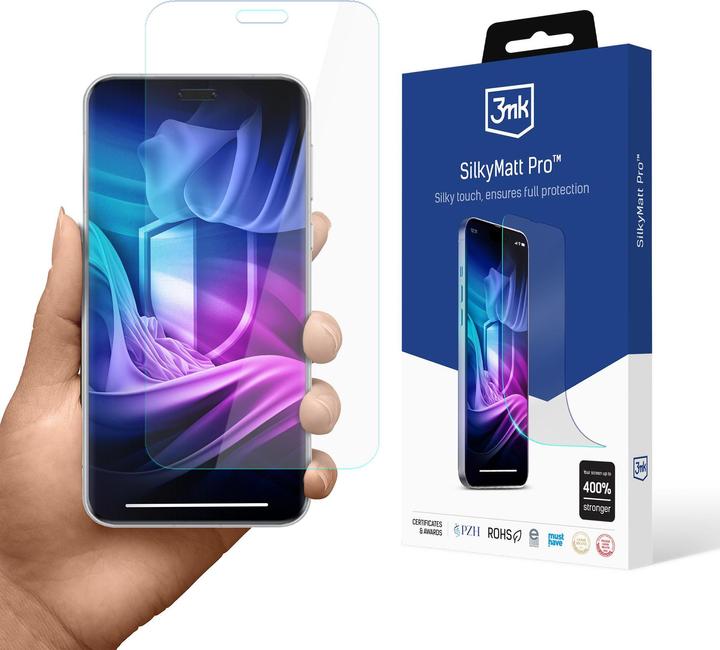 Actual product image 3MK Matte protective film Silky Matt Pro for Honor magic 7 Pro (ZTE Nubia Red Magic 7 Pro)