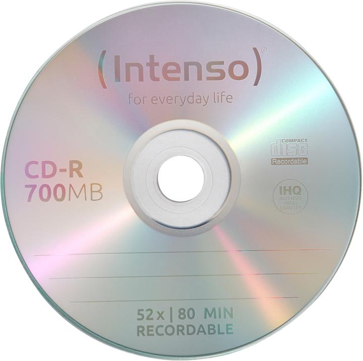 Produktbild Intenso CD-R 700MB/80min (50 x)