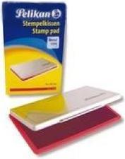 Actual product image Pelikan Metal stamp pad red