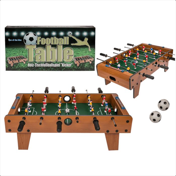 Ootb Holz-Tischfussballspiel mit Füssen, Kicker