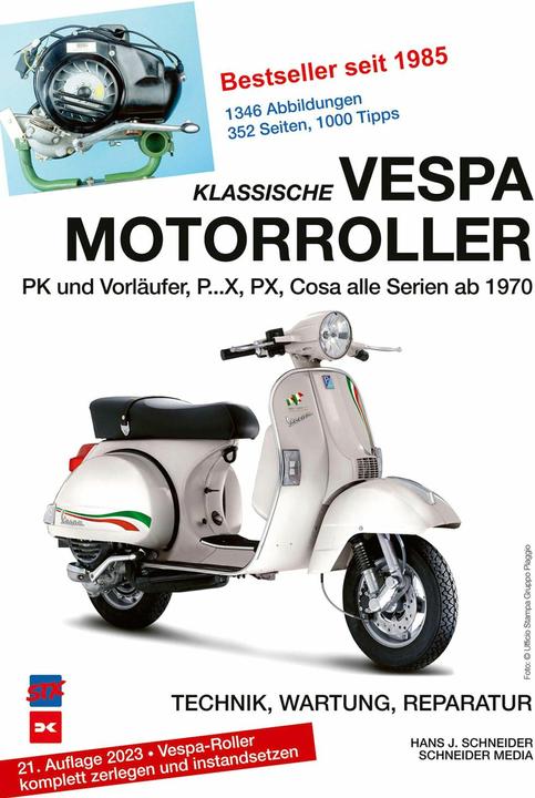 Produktbild Klassische Vespa Motorroller (Deutsch, Schneider, HansJ., 2023)
