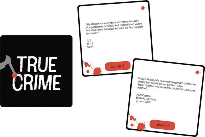 Actual product image TOP True Crime Quiz