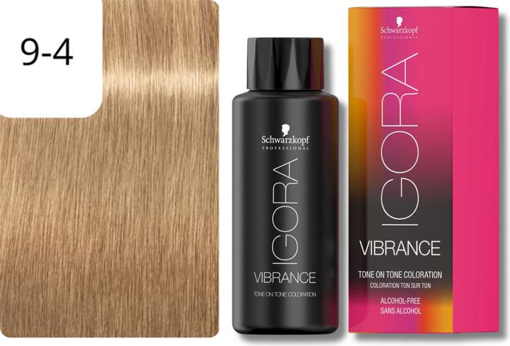 Immagine prodotto Schwarzkopf Professional IGORA Vibrance Hair Tint NUOVO (9-4 Biondo Extra Chiaro Beige)