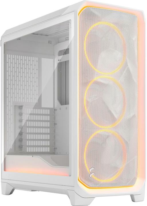 Actual product image Fractal Meshify 3 Ambience Pro RGB Clear Tint White (mATX, Mini-ITX, ATX, E-ATX)