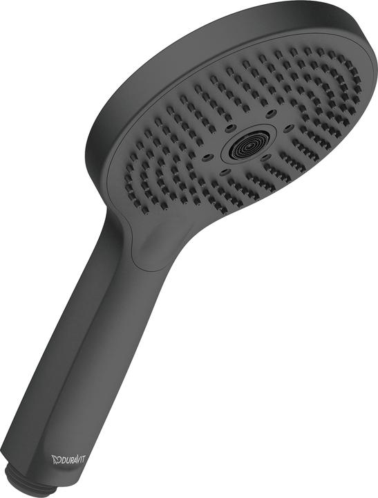Immagine prodotto Duravit Doccetta 120, 3 getti, Click! nero opaco (3 Tipi di raggi, 14 l/min)