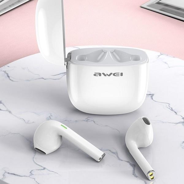 Productafbeelding adidas słuchawki Bluetooth 5.0 T28 TWS + stacja dokująca biały/wit (ANC, 3.50 h, Draadloze)