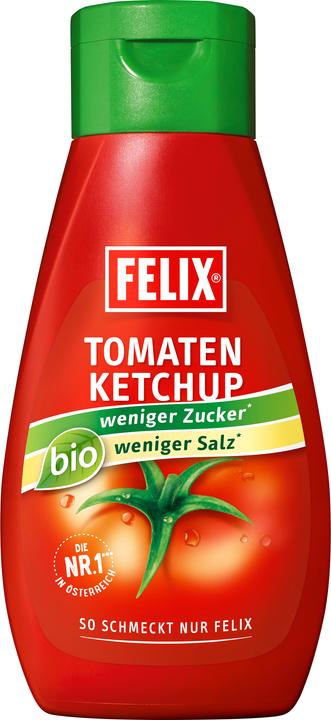 Actual product image Felix Austria Organic ketchup - less sugar, less salt (477 g)