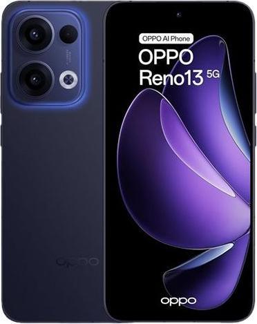 OPPO Reno 13 (256 GB, Luminous Blue, 6.59", Doppia SIM, 8 Mpx, 5G)